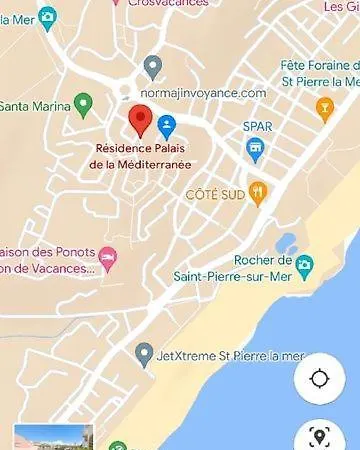 아파트 Palais De La Mediterranee 플뢰리